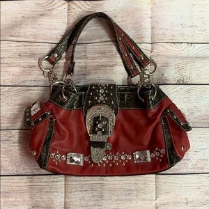 Red jewel purse